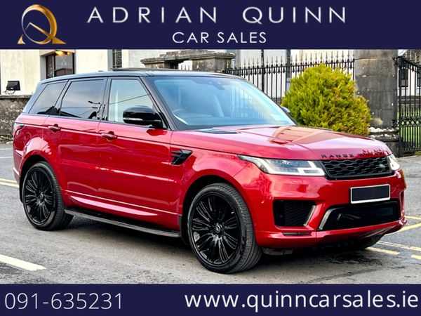 Land Rover Range Rover Sport SUV, Diesel, 2018, Red