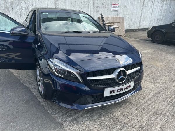 Mercedes-Benz A-Class Hatchback, Petrol, 2018, Blue