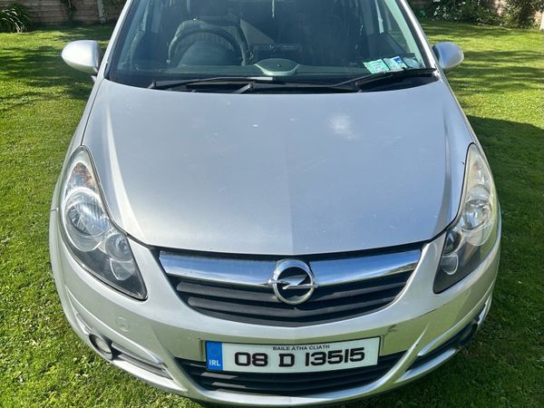 Opel Corsa Hatchback, Petrol, 2008, Silver
