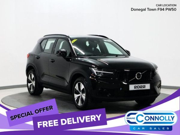 Volvo XC40 SUV, Petrol Hybrid, 2022, Black
