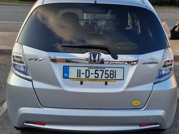 Honda Fit Hatchback, Petrol Hybrid, 2011, Silver