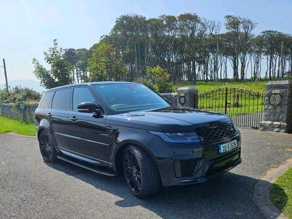 Land Rover Range Rover Sport SUV, Petrol Plug-in Hybrid, 2021, Black