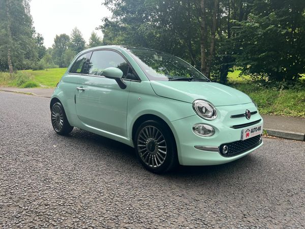 Fiat 500 Hatchback, Petrol, 2015, Green