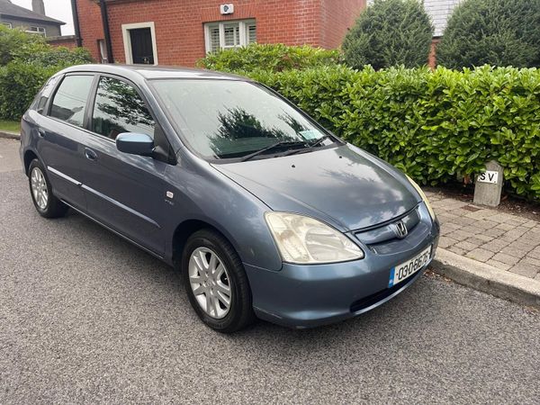Honda Civic Hatchback, Petrol, 2003, Blue
