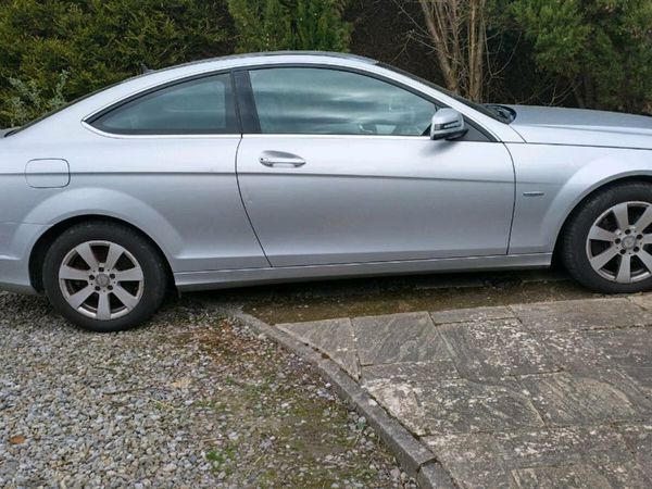 Mercedes-Benz C-Class Coupe, Diesel, 2012, Silver