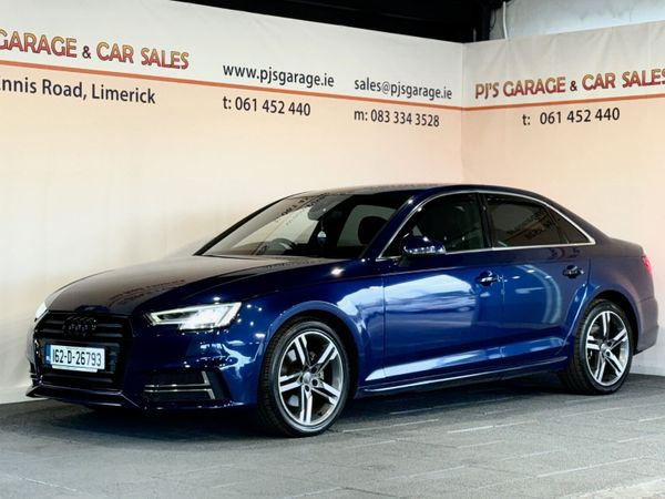 Audi A4 Saloon, Diesel, 2016, Blue