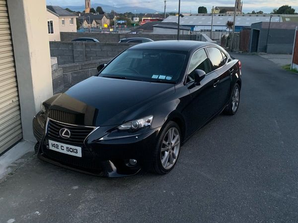 Lexus IS Saloon, Petrol Hybrid, 2014, Black