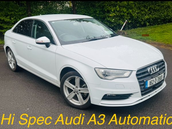 Audi A3 Saloon, Petrol, 2016, White