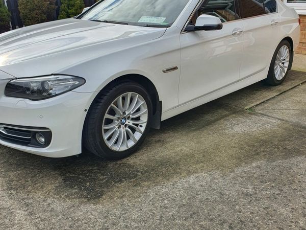 BMW 5-Series Saloon, Diesel, 2016, White