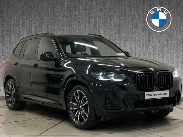 BMW X3 SUV, Diesel, 2022, Black