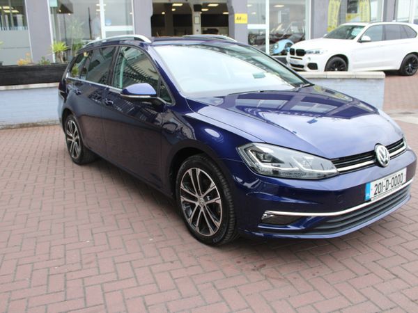 Volkswagen Golf Estate, Diesel, 2020, Blue