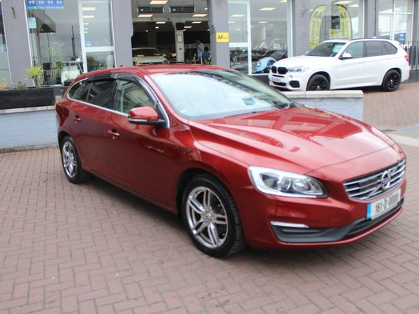 Volvo V60 Estate, Diesel, 2016, Red