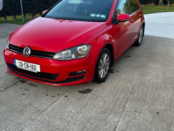Volkswagen Golf Estate, Diesel, 2013, Red