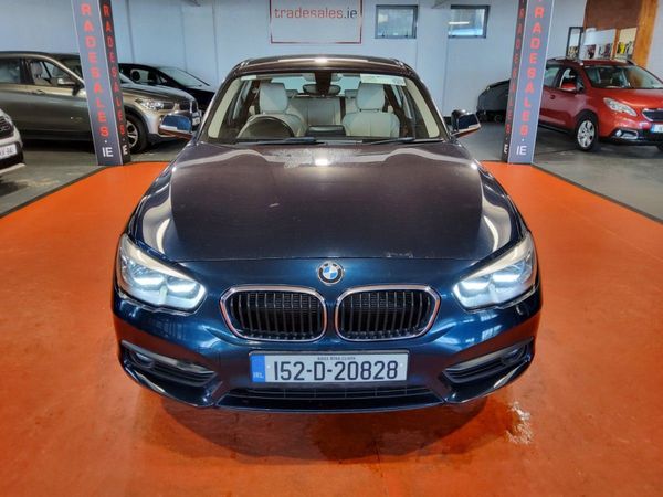 BMW 1-Series Hatchback, Diesel, 2015, Blue