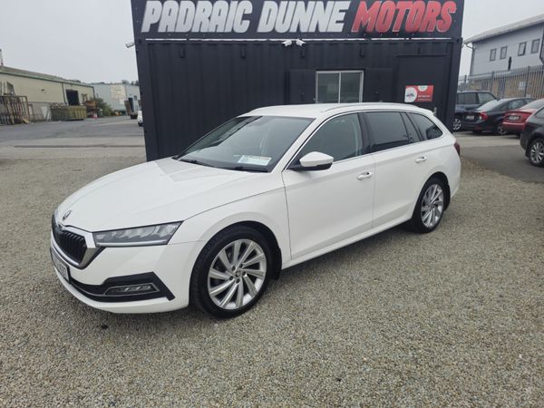 Skoda Octavia Estate, Diesel, 2021, White