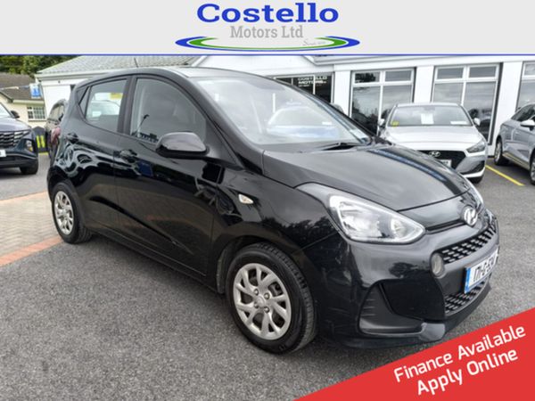Hyundai i10 Hatchback, Petrol, 2017, Black