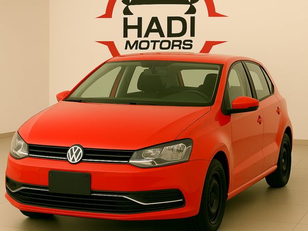 Volkswagen Polo Hatchback, Petrol, 2014, Red