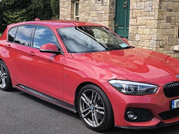 BMW 1-Series Hatchback, Diesel, 2018, Red