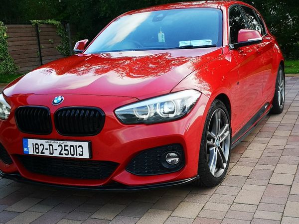 BMW 1-Series Hatchback, Diesel, 2018, Red