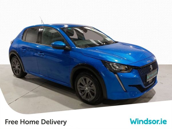 Peugeot 208 Hatchback, Electric, 2022, Blue