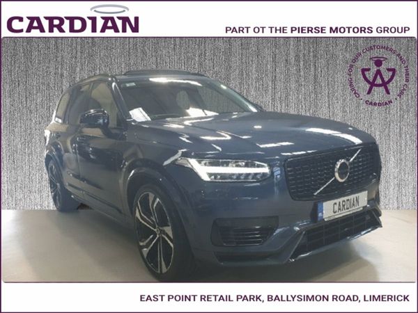 Volvo XC90 SUV, Petrol Hybrid, 2024, Blue