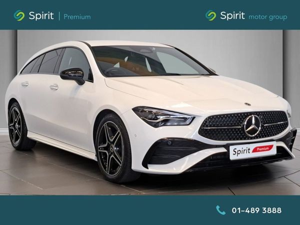 Mercedes-Benz CLA Estate, Petrol Hybrid, 2023, White