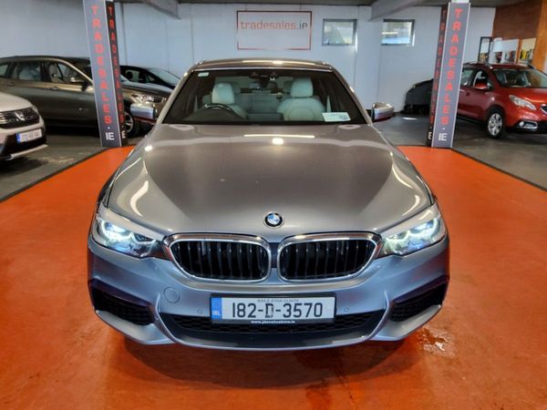 BMW 5-Series Saloon, Diesel, 2018, Grey
