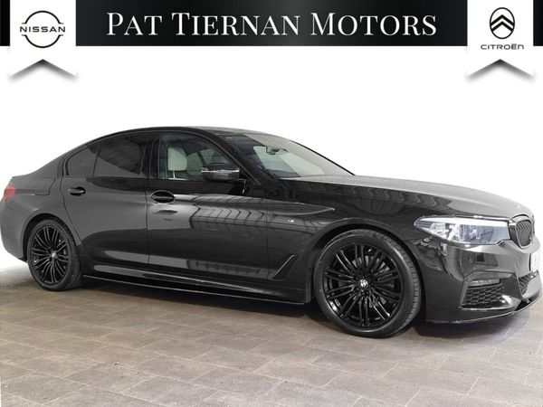 BMW 5-Series Saloon, Diesel, 2019, Black