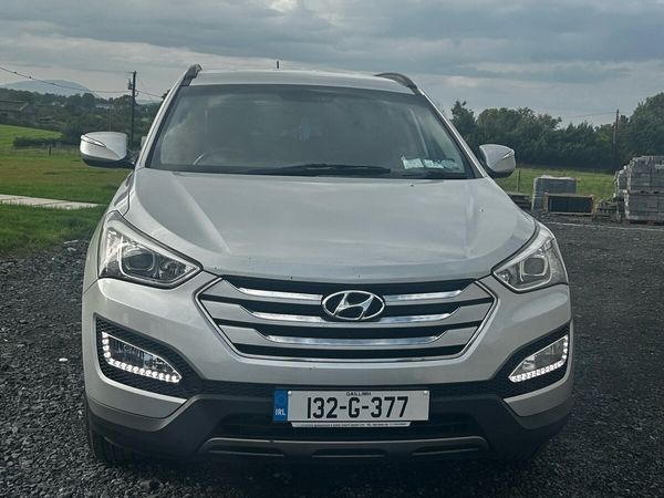 Hyundai Santa Fe SUV, Diesel, 2013, Silver