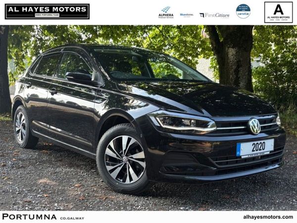 Volkswagen Polo Hatchback, Petrol, 2020, Black