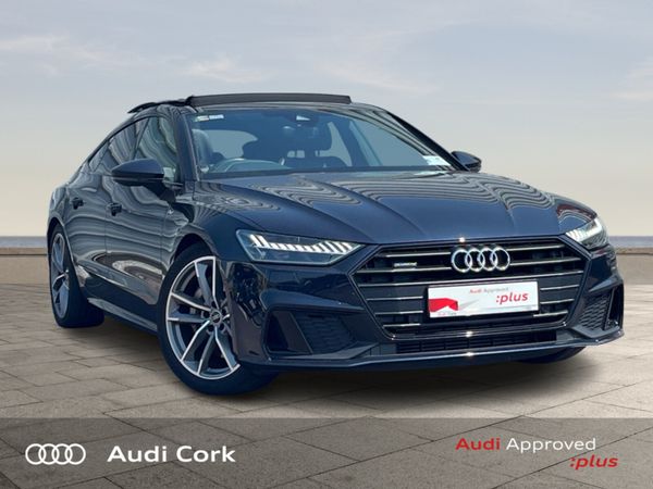 Audi A7 Hatchback, Petrol Plug-in Hybrid, 2023, Blue