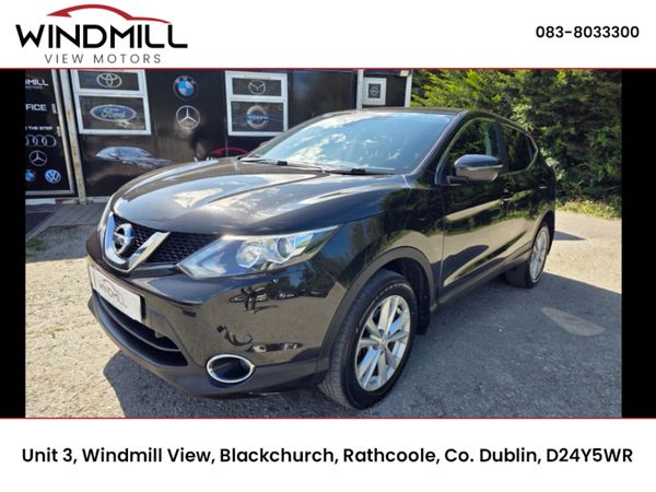 Nissan Qashqai SUV, Diesel, 2017, Black