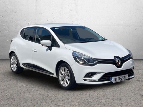Renault Clio Hatchback, Petrol, 2018, White