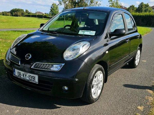 Nissan Micra Hatchback, Petrol, 2008, Black