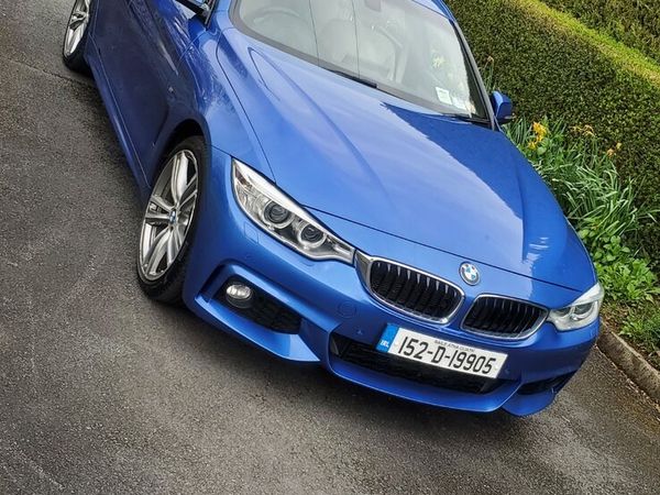 BMW 4-Series Saloon, Diesel, 2015, Blue