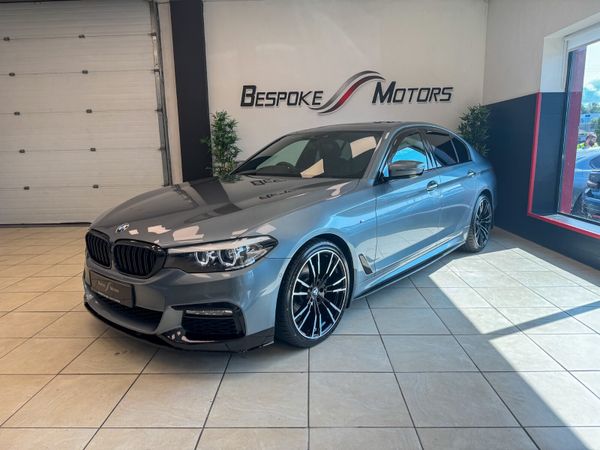 BMW 5-Series Saloon, Diesel, 2017, Blue