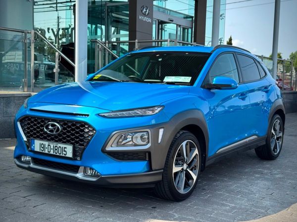 Hyundai KONA MPV, Petrol, 2019, Blue