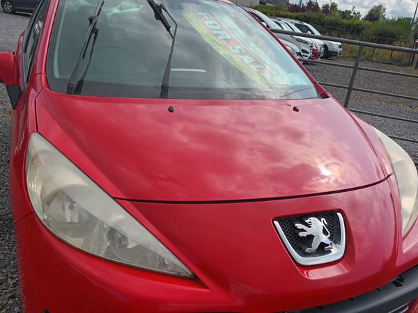 Peugeot 207 Hatchback, Diesel, 2010, Red