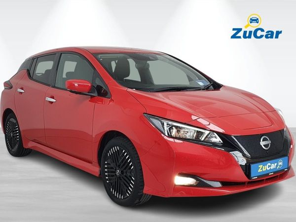 Nissan Leaf Hatchback, Electric, 2023, Red