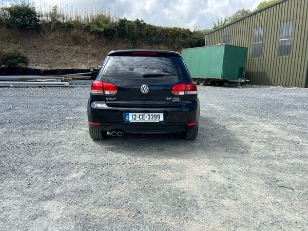 Volkswagen Golf Hatchback, Diesel, 2012, Black