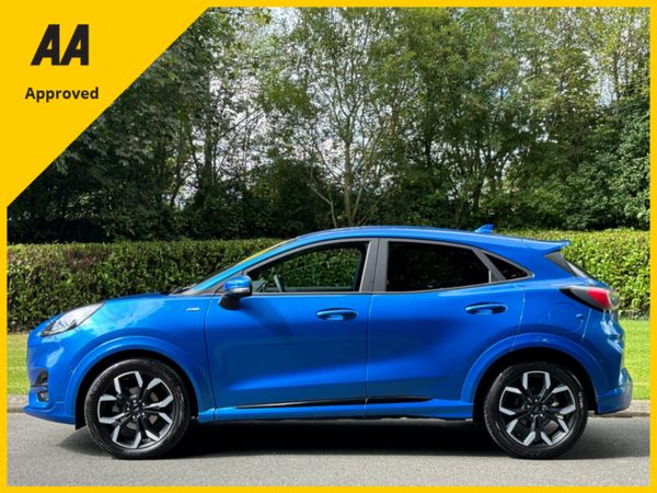 Ford Puma MPV, Petrol Hybrid, 2020, Blue