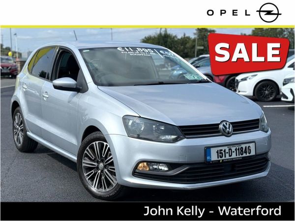 Volkswagen Polo Hatchback, Petrol, 2015, Silver