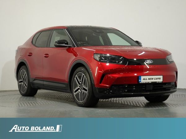 Ford Capri SUV, Electric, 2025, Red
