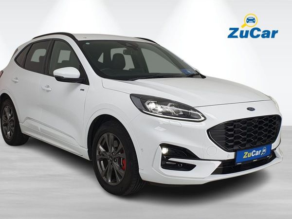 Ford Kuga SUV, Petrol Hybrid, 2020, White