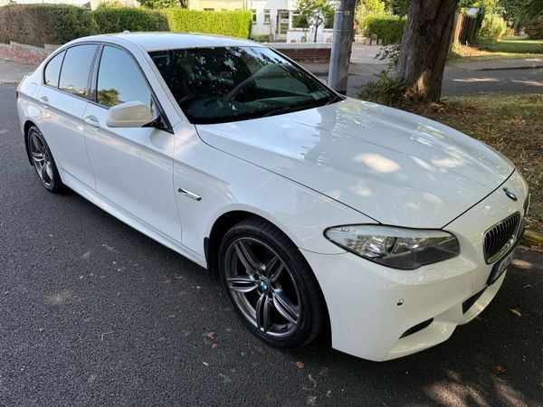BMW 5-Series Saloon, Diesel, 2011, White