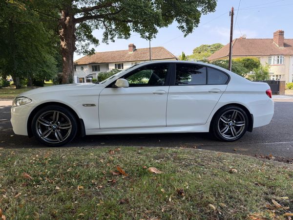 BMW 5-Series Saloon, Diesel, 2011, White