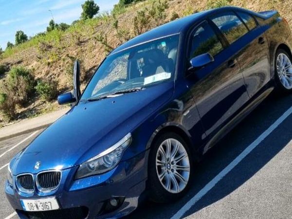 BMW 5-Series Saloon, Diesel, 2008, Blue