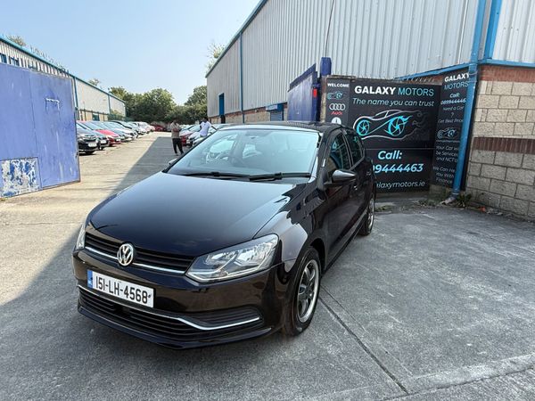 Volkswagen Polo Hatchback, Petrol, 2015, Black