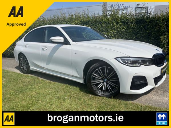 BMW 3-Series Saloon, Petrol Hybrid, 2021, White