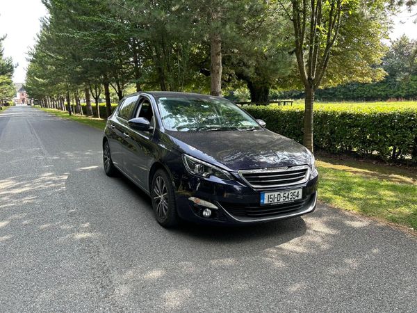 Peugeot 308 Hatchback, Petrol, 2015, Blue